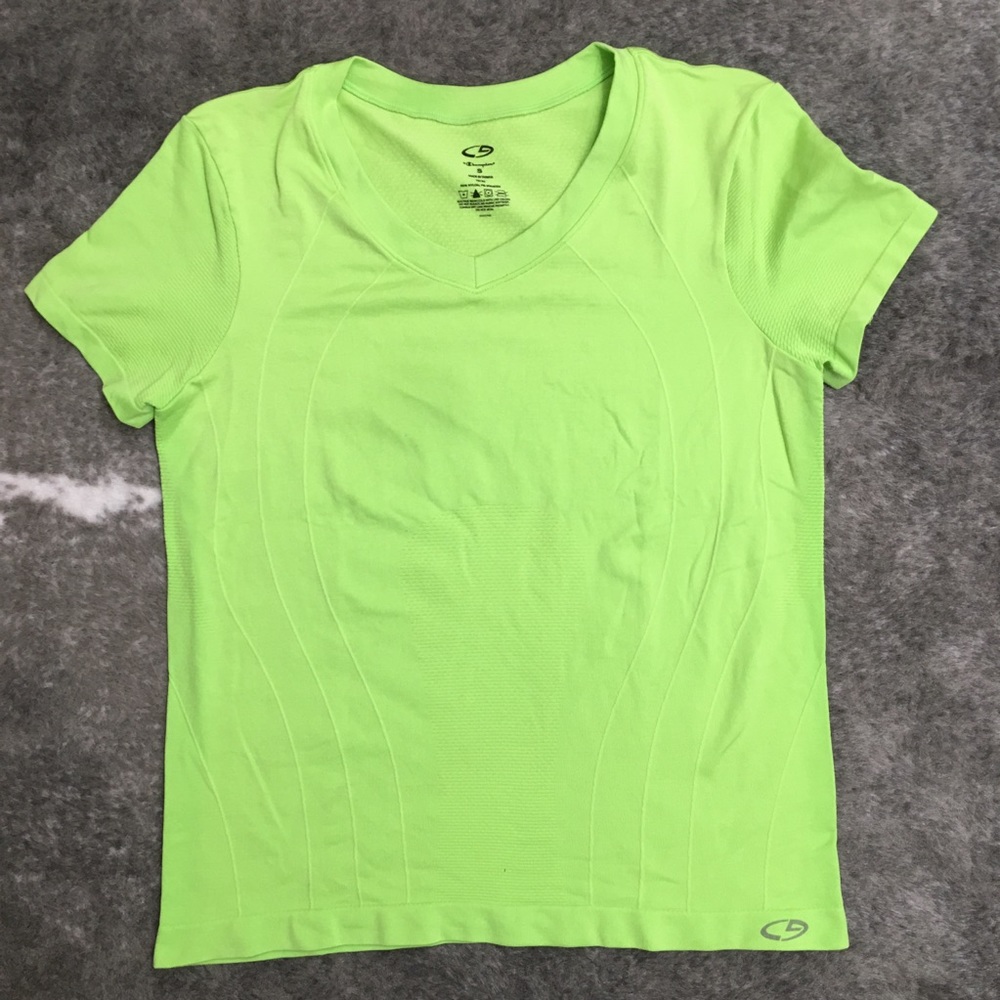 [Champion] Bright Green Workout Top